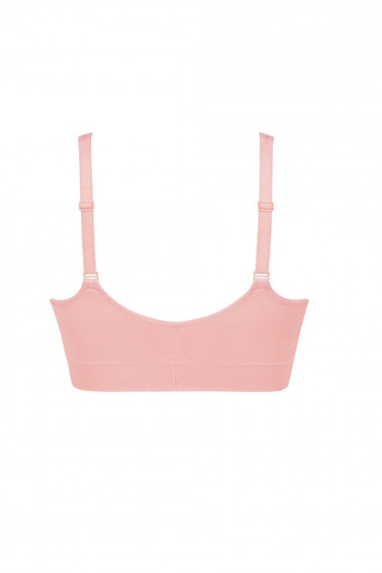 Σουτιέν ελαφρύ χωρίς μπανέλες. Με μπροστινό κούμπωμα. Ιδανικό για τον ύπνο & το σπίτι