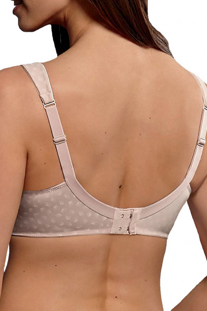 Κομψό, καθημερινό σουτιέν με μπανέλες και προφορμαρισμένες θήκες από μικροϊνα