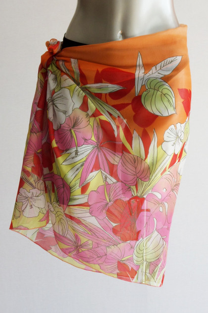 Printed PAREO in 3 different shades