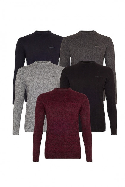 Men's cotton sweater. Up to 3XL