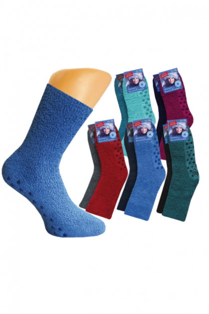 Κάλτσες (σε συσκευασία 2 τεμαχίων) fleece που δεν γλιστράνε