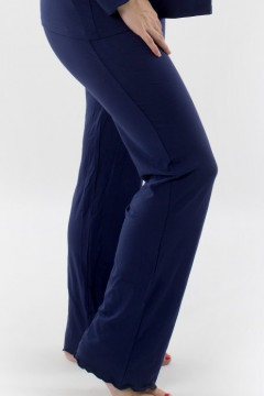 Pregnancy pajama pants made of bamboo viscose. Hypoallergenic fabric.