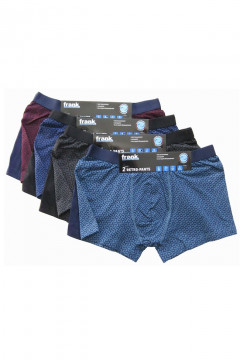 Cotton men's boxers (in a pack of 2 pieces)