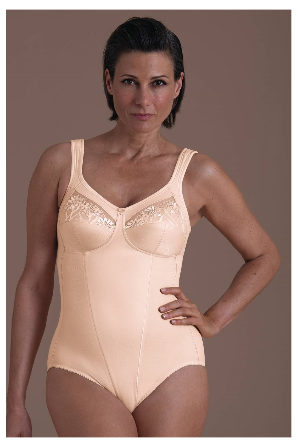 Anita Safina 3448-707 Women's Biscuit Non-Padded Non-Wired Corselette 38B :  Anita: : Clothing, Shoes & Accessories