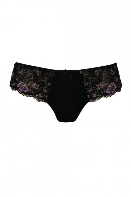 Classy high waisted slip with elaborate lace on the sides