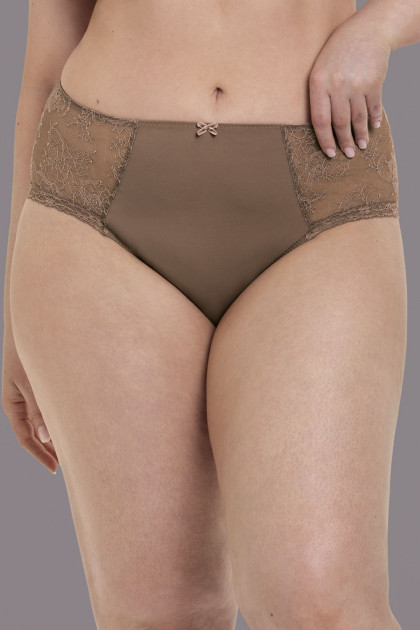 Δαντελένιο σλιπ ψηλόμεσο που δεν πιέζει το σώμα