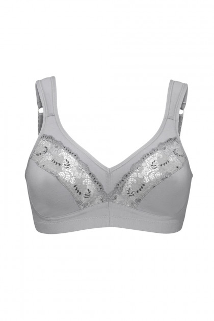 Organic cotton soft non-wired bra