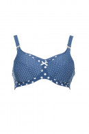 Nursing nonwired bra with cotton cups. Made of soft, durable microfiber