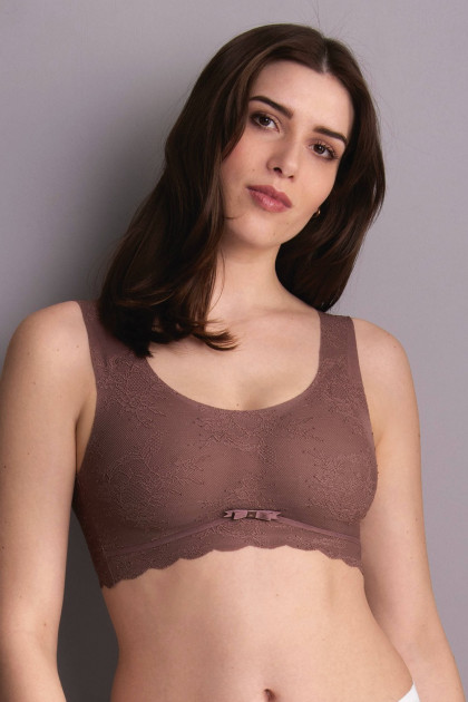 Casual Natural Feminine Ultra-Comfy Nonwired Lace Bralette