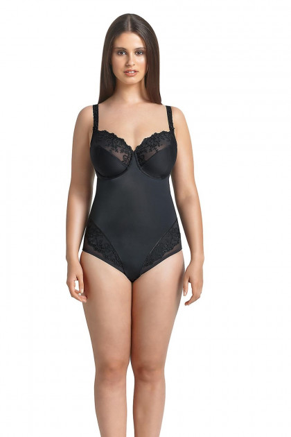 Decorated underwired big silhouette body