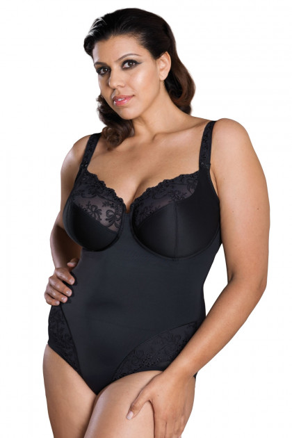 Decorated underwired big silhouette body