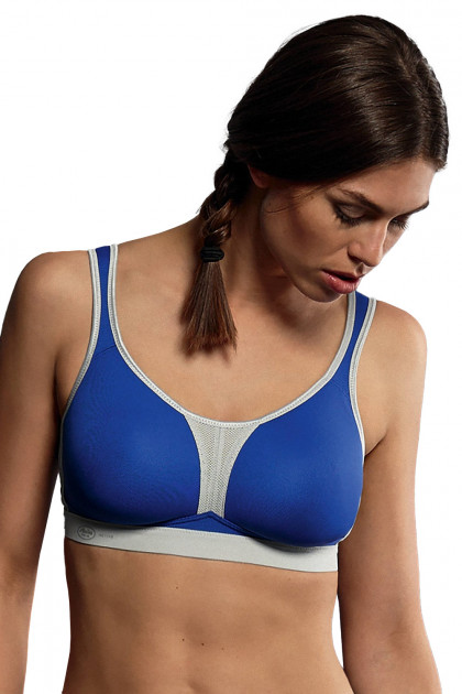 Αθλητικό σουτιέν χωρίς μπανέλες μέγιστης στήριξης με θήκες χωρίς ραφές