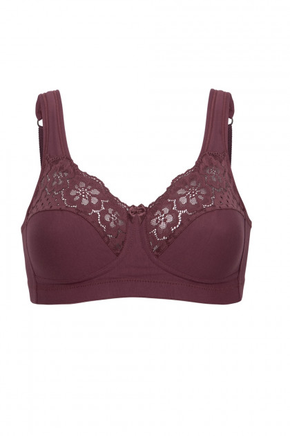 Cotton bloom soft bra