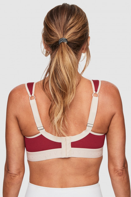 Kimberly soft non-wired sports bra with wide straps