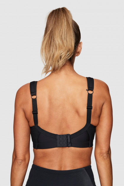 Spacer non-wired sports bra