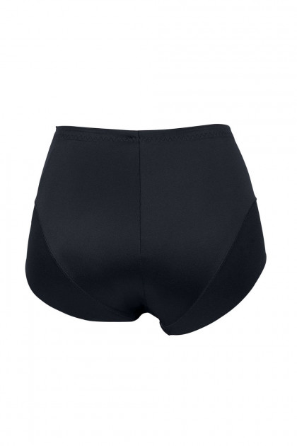 High waist panty girdle made of soft, elastic fabric