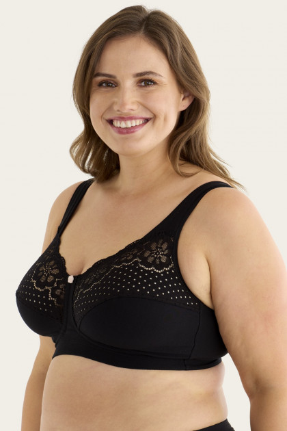 Cotton bloom soft bra