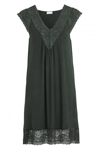 Lace viscose nightdress