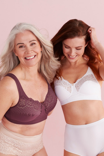 Cotton bloom soft bra