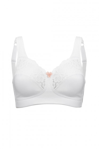 Cotton bloom soft bra