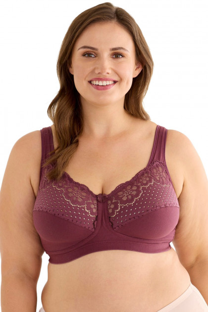 Cotton bloom soft bra