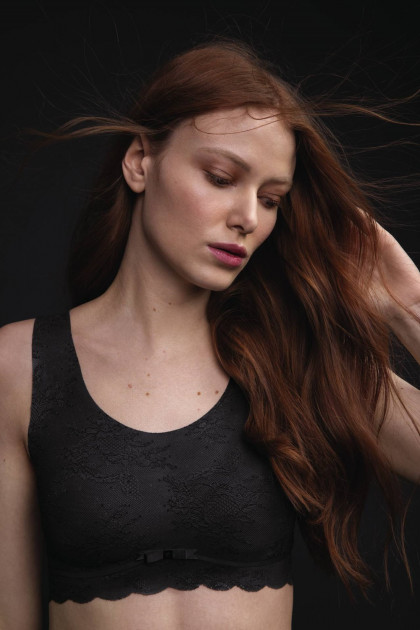 Casual Natural Feminine Ultra-Comfy Nonwired Lace Bralette