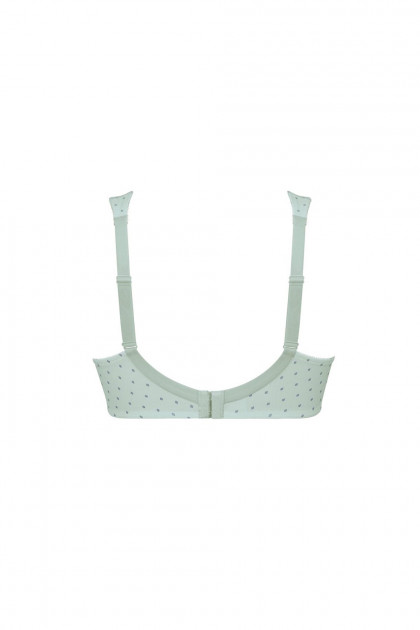 Elegant comfort bra with underwire and wide straps