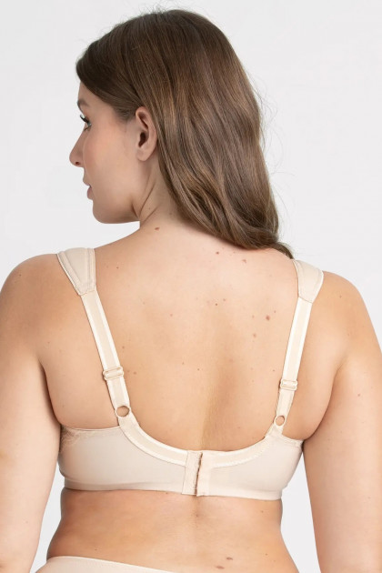 Cotton Now underwired minimizer bra