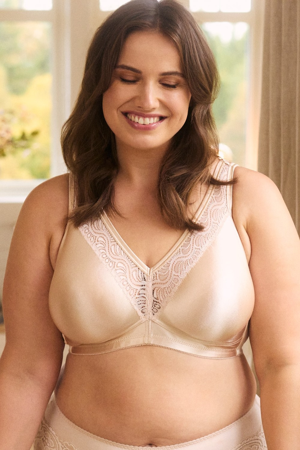 Smoothly bra – non-wired bra in soft microfibre – Miss Mary
