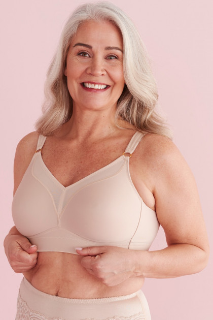 True curves non-wired soft bra