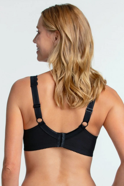 Βαμβακερό, καθημερινό  σουτιέν με μπανέλες και θήκες χωρίς ραφές.