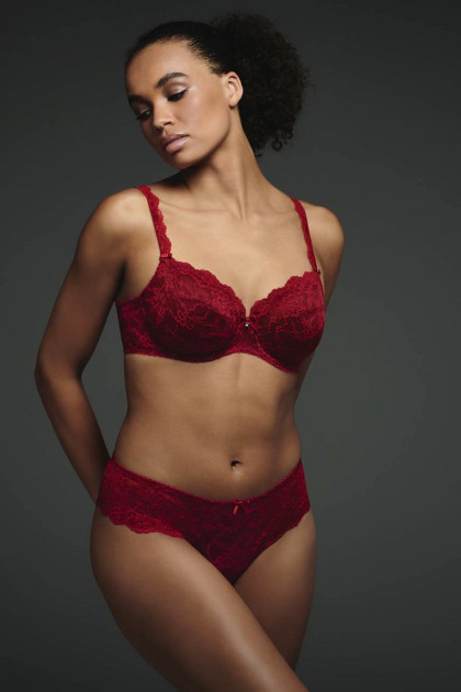 Δαντελένιο, πολυτελείας σουτιέν με μπανέλες που αναδεικνύει υπέροχα το στήθος