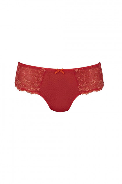 Classy high waisted slip with elaborate lace on the sides