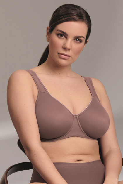 Σουτιέν με μπανέλες και προφορμαρισμένες διπλές θήκες χωρίς ραφές