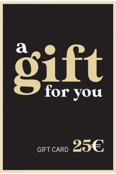 25 EURO GIFT CARD A gift that will be appreciated!