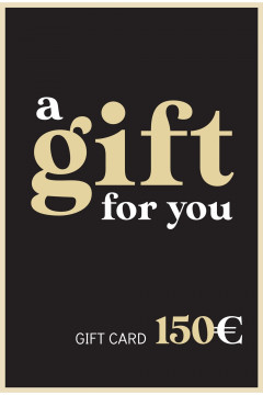 ΚΑΡΤΑ ΔΩΡΟΥ ΑΞΙΑΣ 150 ΕΥΡΩ  Χαρίστε ένα δώρο που θα εκτιμηθεί!