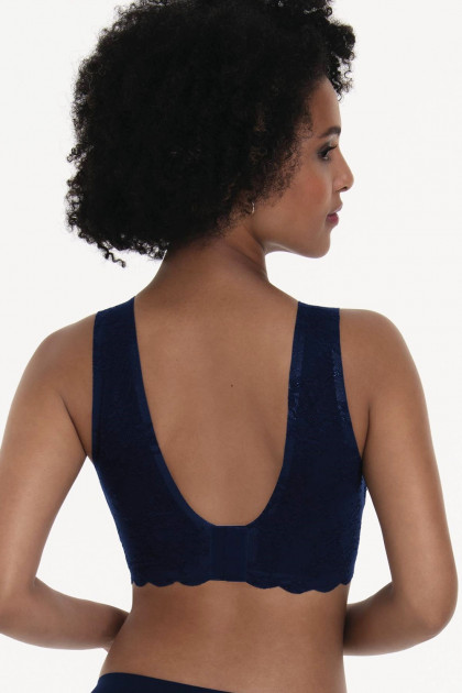 Casual Natural Feminine Ultra-Comfy Nonwired Lace Bralette