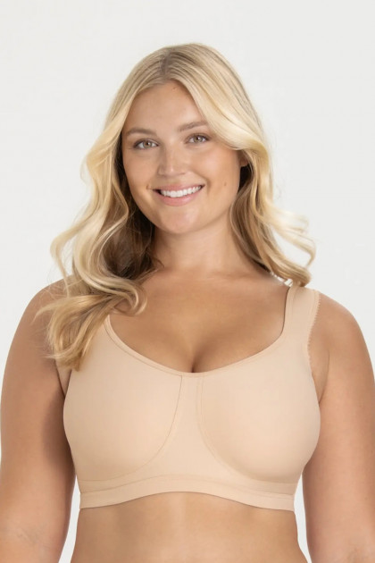 Keep fresh non-wired minimizer bra