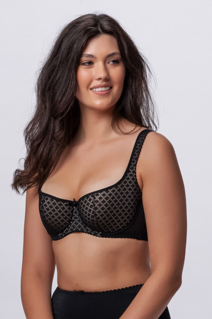 Σουτιέν balconette me padded θήκες. Για ένα τέλειο ντεκολτέ