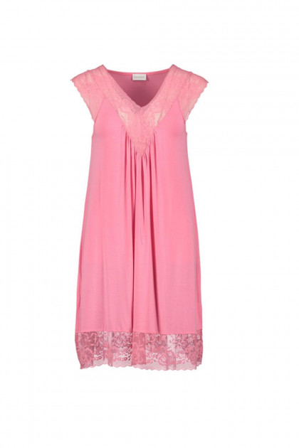Lace viscose nightdress