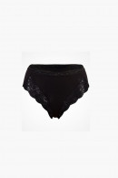 Cotton high waist slip with lace on the front. For all silhouettes