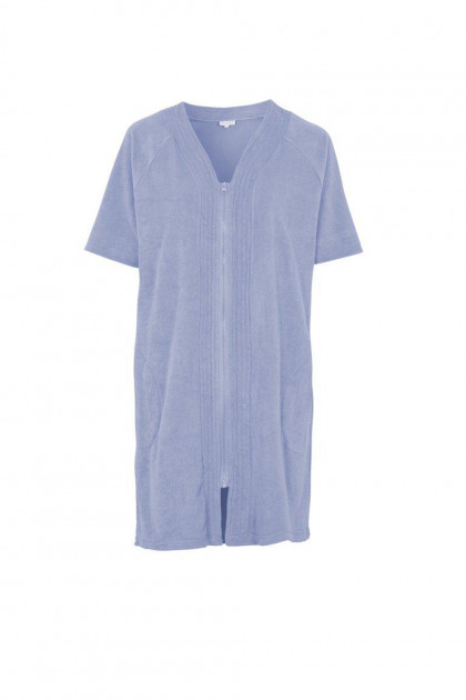 Zipped bathrobe / beachrobe
