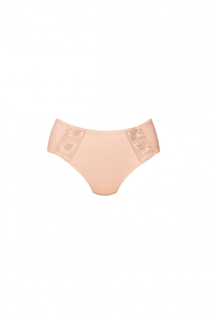 Elegant high waist slip with lace that hugs the body without pressing