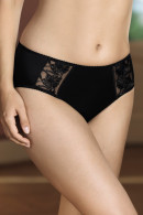 Elegant high waist slip with lace that hugs the body without pressing