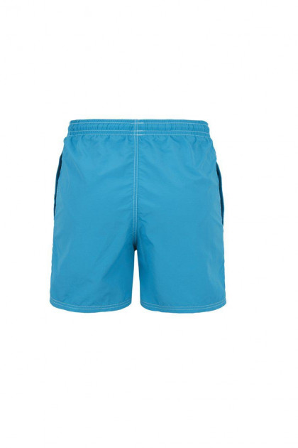 Men's swimsuit with drawstring and side pockets