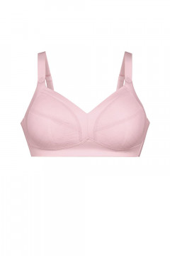 Non wired comfort bra for an uncomplicated and purist look