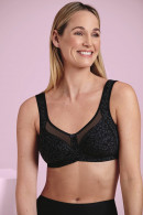 Clara Art non-wired mastectomy bra with a chic animal print