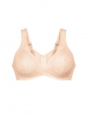 Clara Art non-wired mastectomy bra with a chic animal print