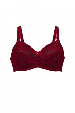 Luxurious and feminine non-wired mastectomy bra