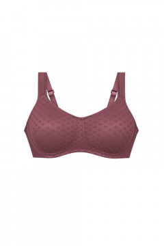 Lightweight, comfortable non-wired mastectomy bra made of fine microfiber